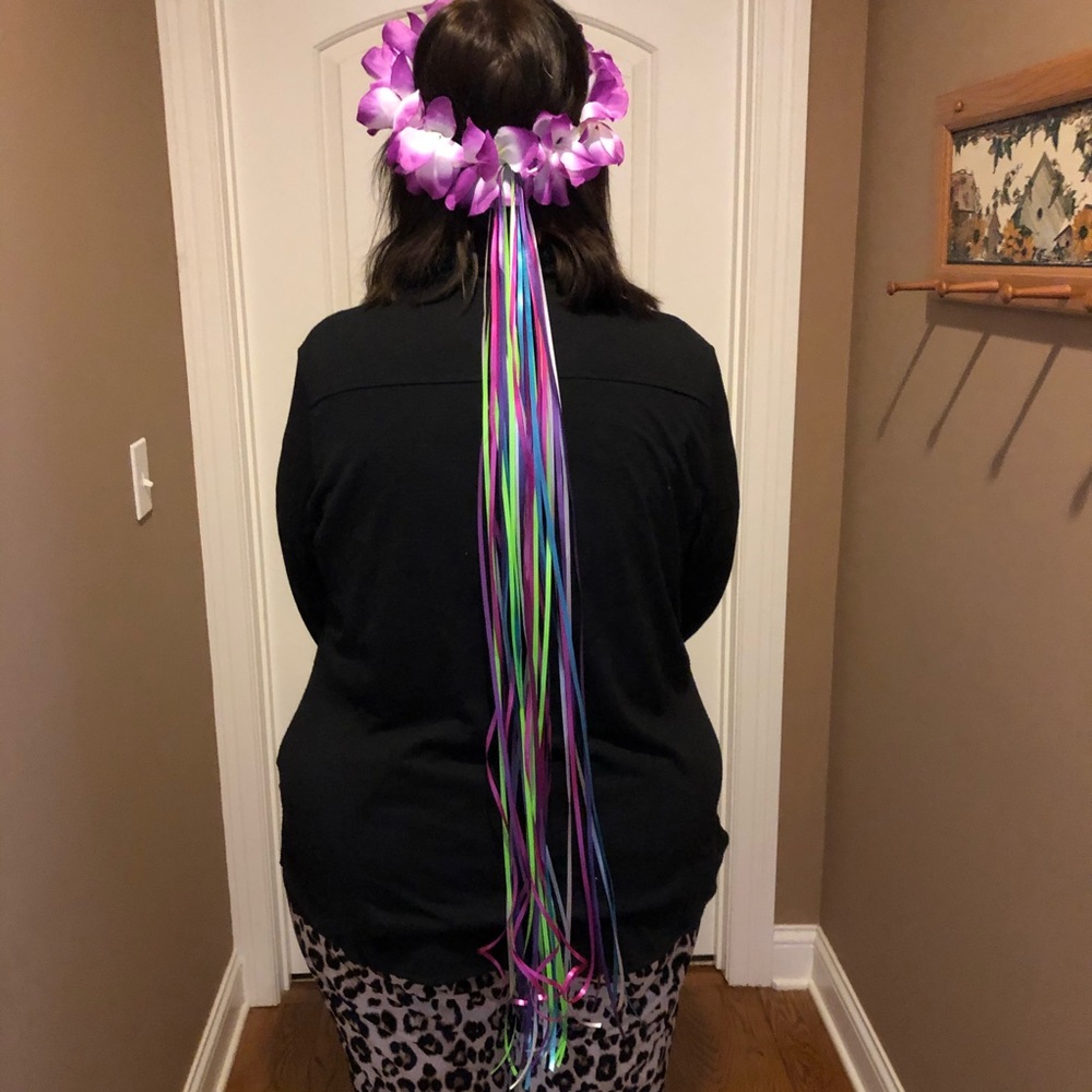 🌸3/$9🌸 Handmade Purple Fairy Flower Halo